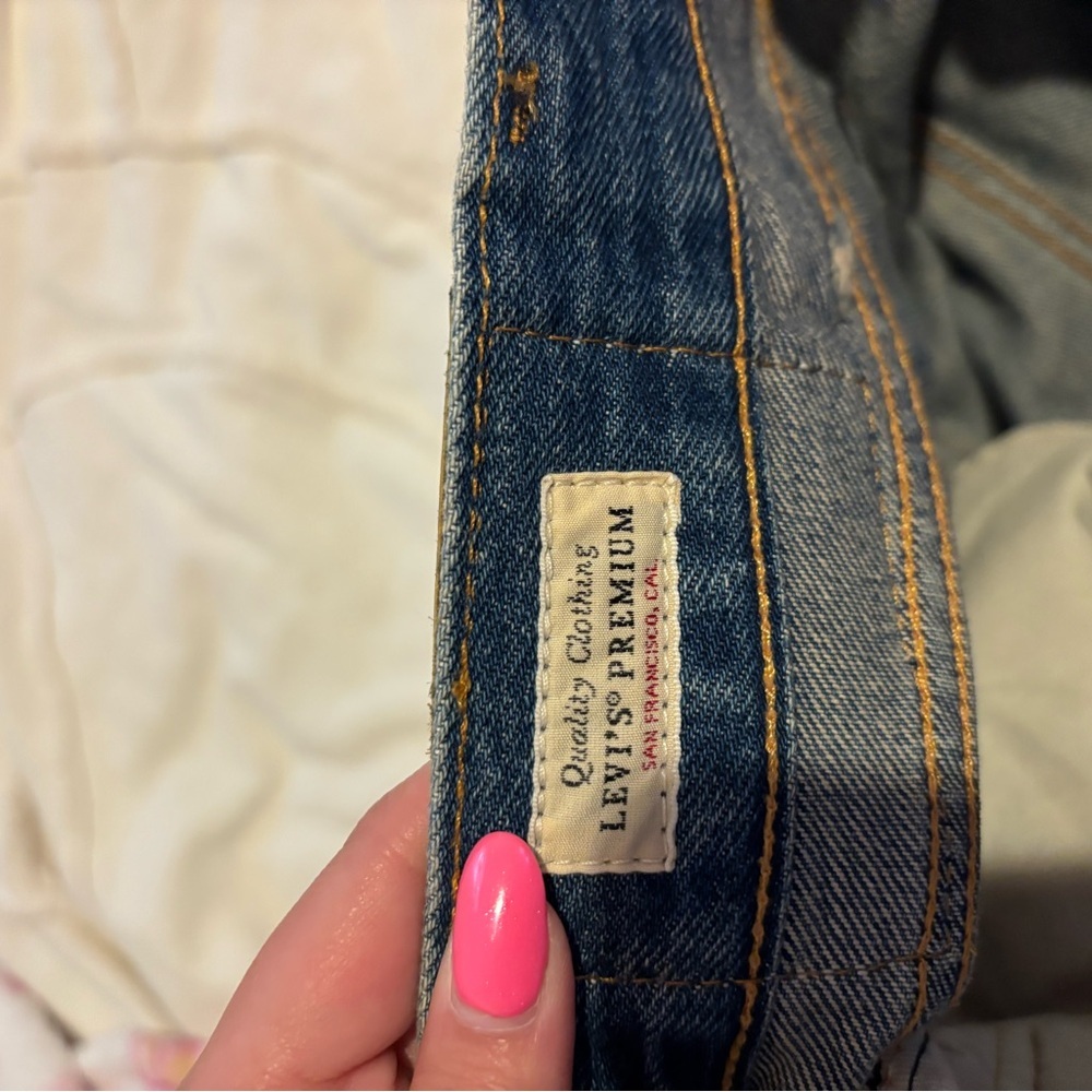 Men's Blue Denim jorts - Picture 7 of 7